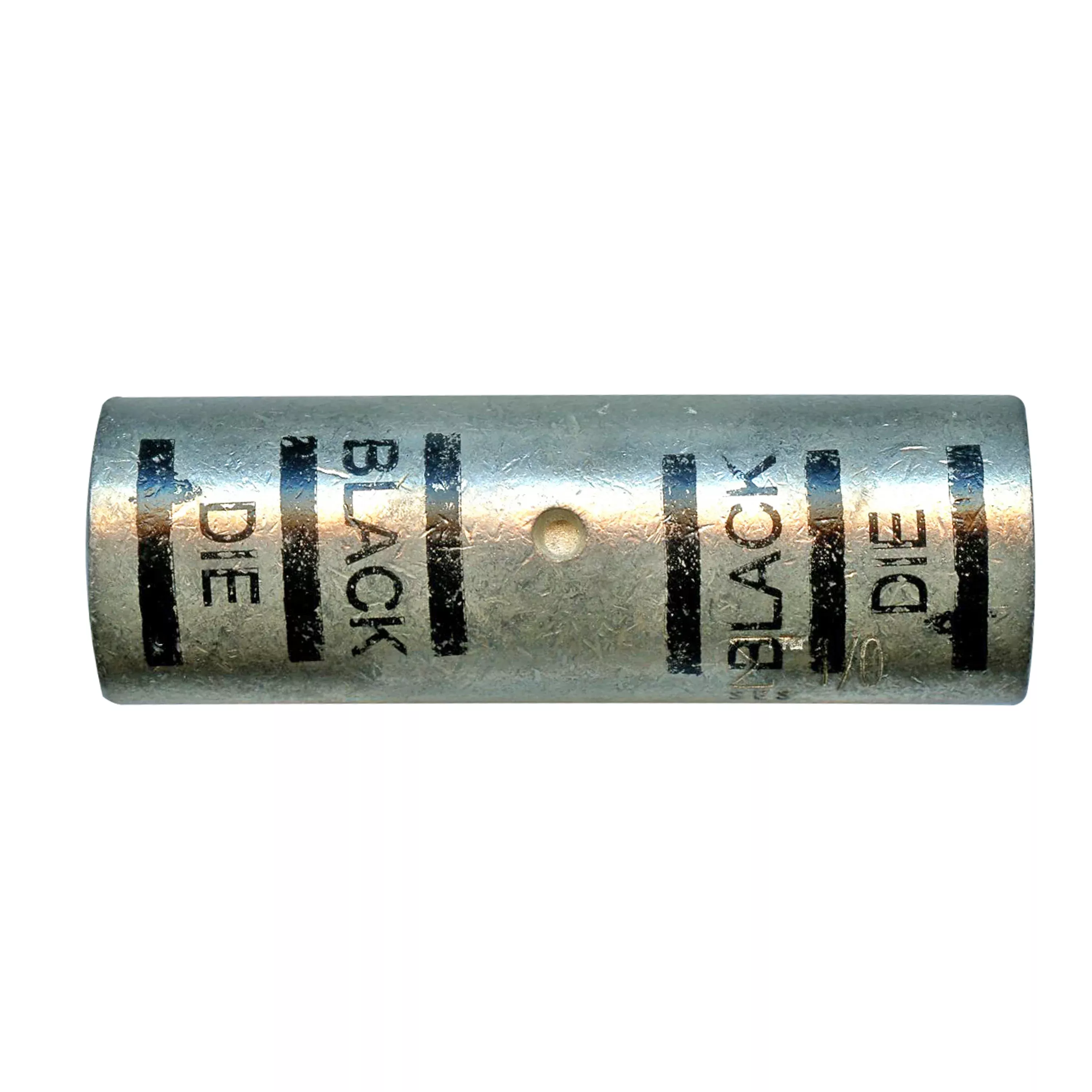 1/0 AWG Mega HD Copper Splice - Tin-Plated - Black - 5 or 50 Pack - Made in USA