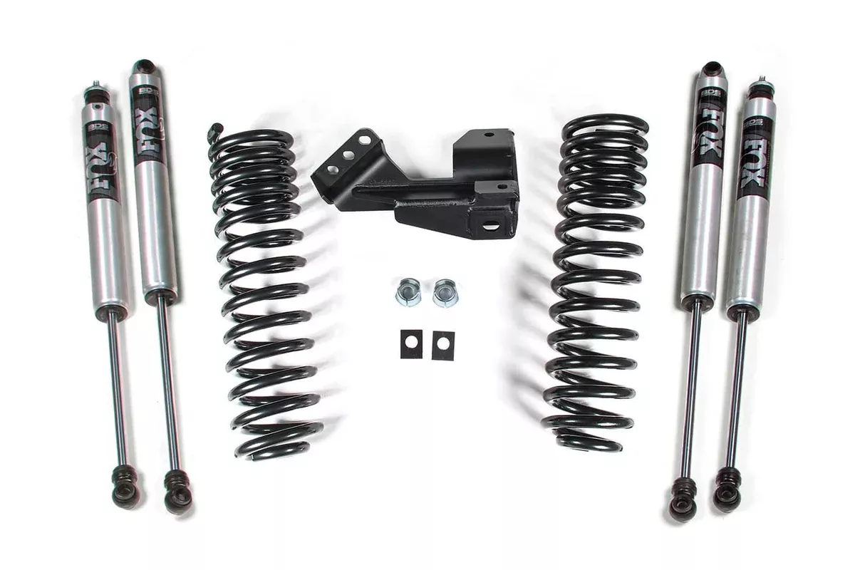 1-2" LEVELING KIT W/ FOX 2.0 SHOCKS 17-26 S/DUTY-BDS1910FS