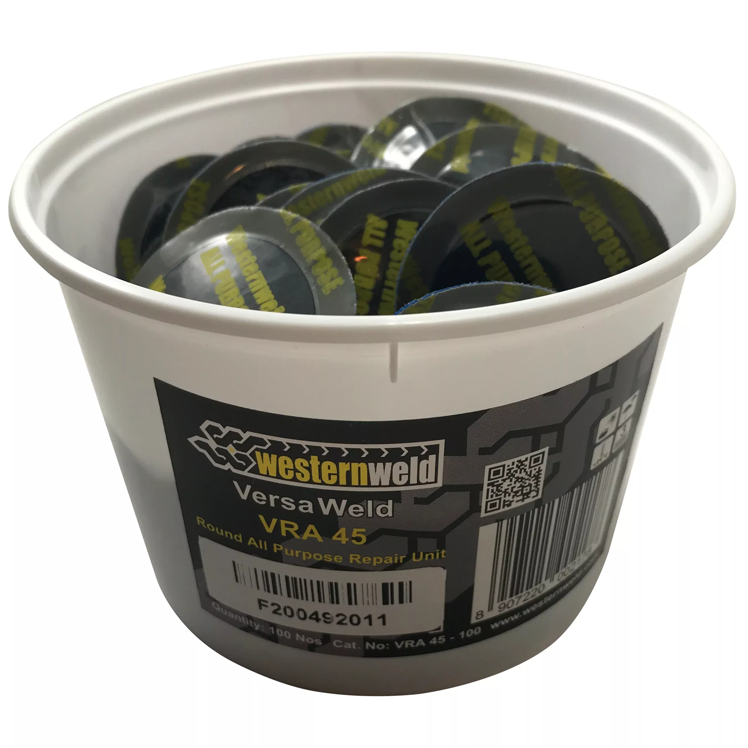 1-3/4" Round Reinforced Tire Repair Patches - 100 Pieces
