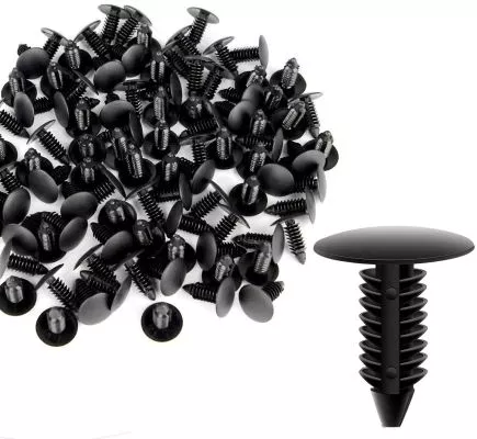 1/4" x 13/16" Plastic Push Rivet, Pkg of 100