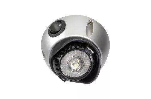 10-30V L.E.D interior Swivel Lamp with Off and on Switch with Silver Satin Finish ...