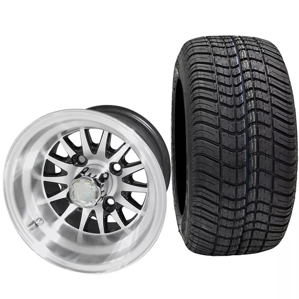 10" RHOX Phoenix Wheel & Tire Combo