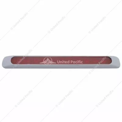 11 LED 17" Light Bar (Stop, Turn & Tail) With Chrome Bezel - Red LED/Red Lens