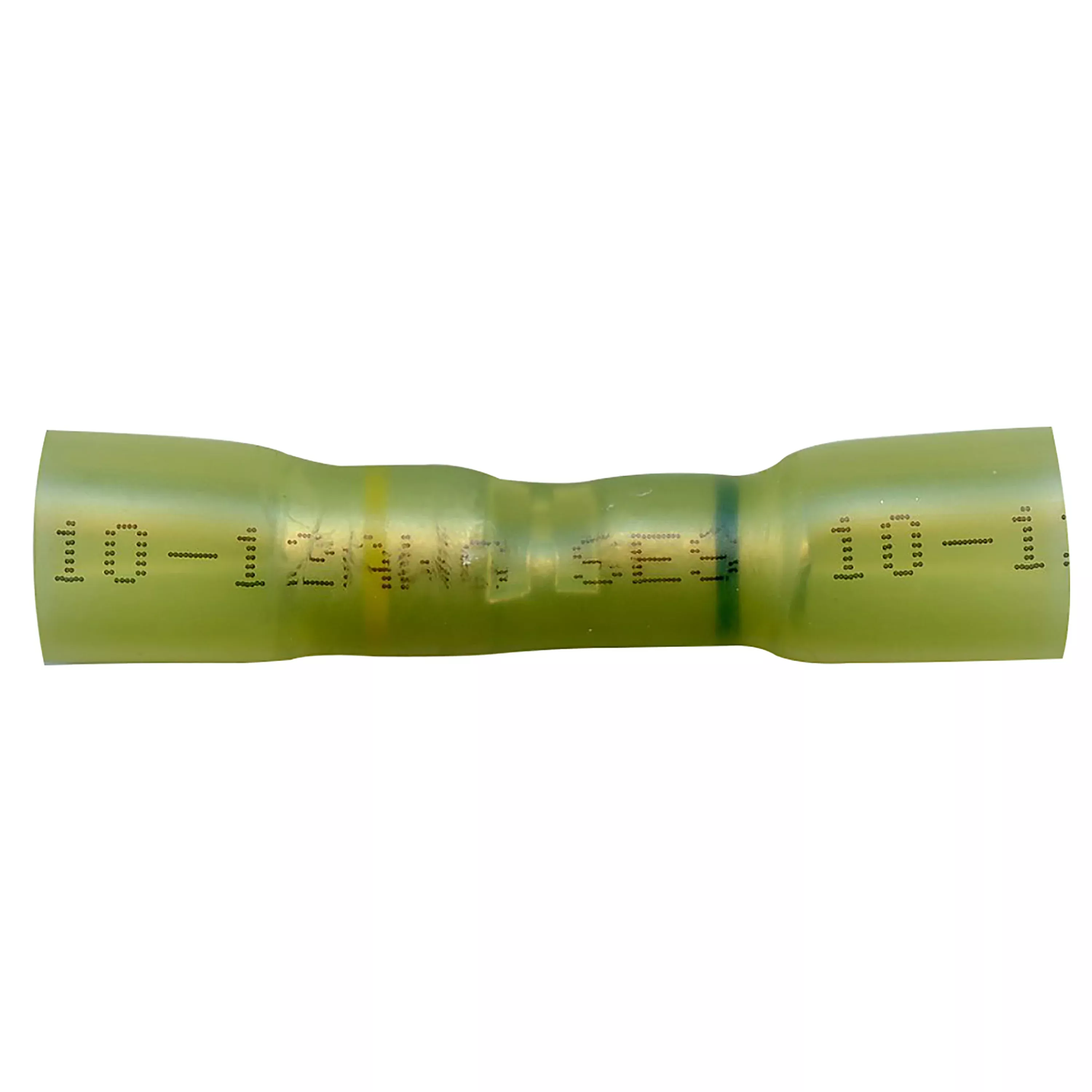 12-10 to 16-14 AWG Yellow Step Down Heat Shrink Butt Connector - 10 to 500 Pack