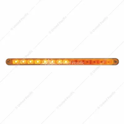 12" 14 LED Sequential Light Bar With Bezel