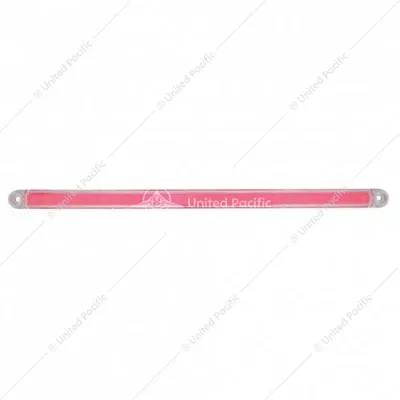 12" 24 LED Dual Function GloLight Bar (Stop, Turn & Tail) Red/Clear