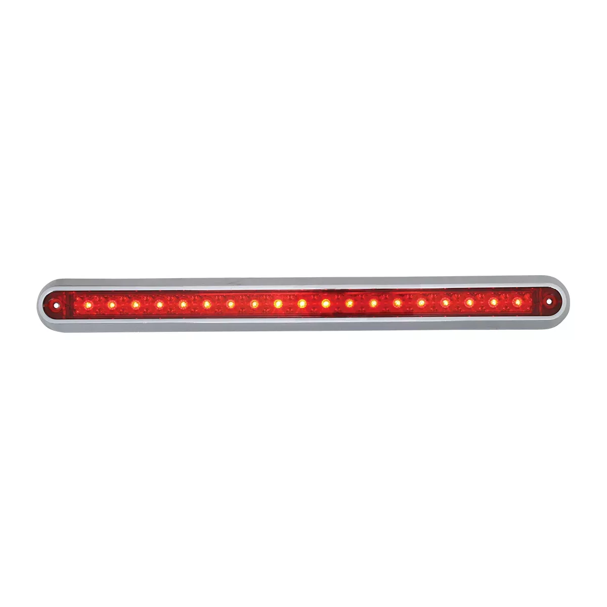 12″ Dual Function 18LED Turn, Marker & Clearance Light Bar Red Red