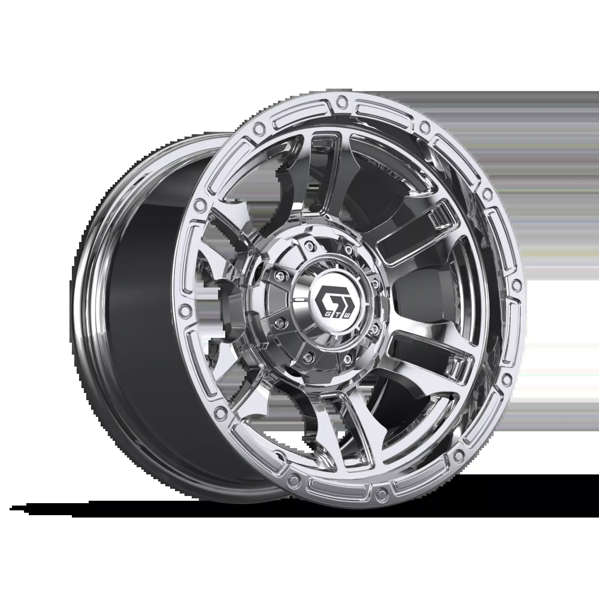 12" GTW Shogun Chrome Wheel