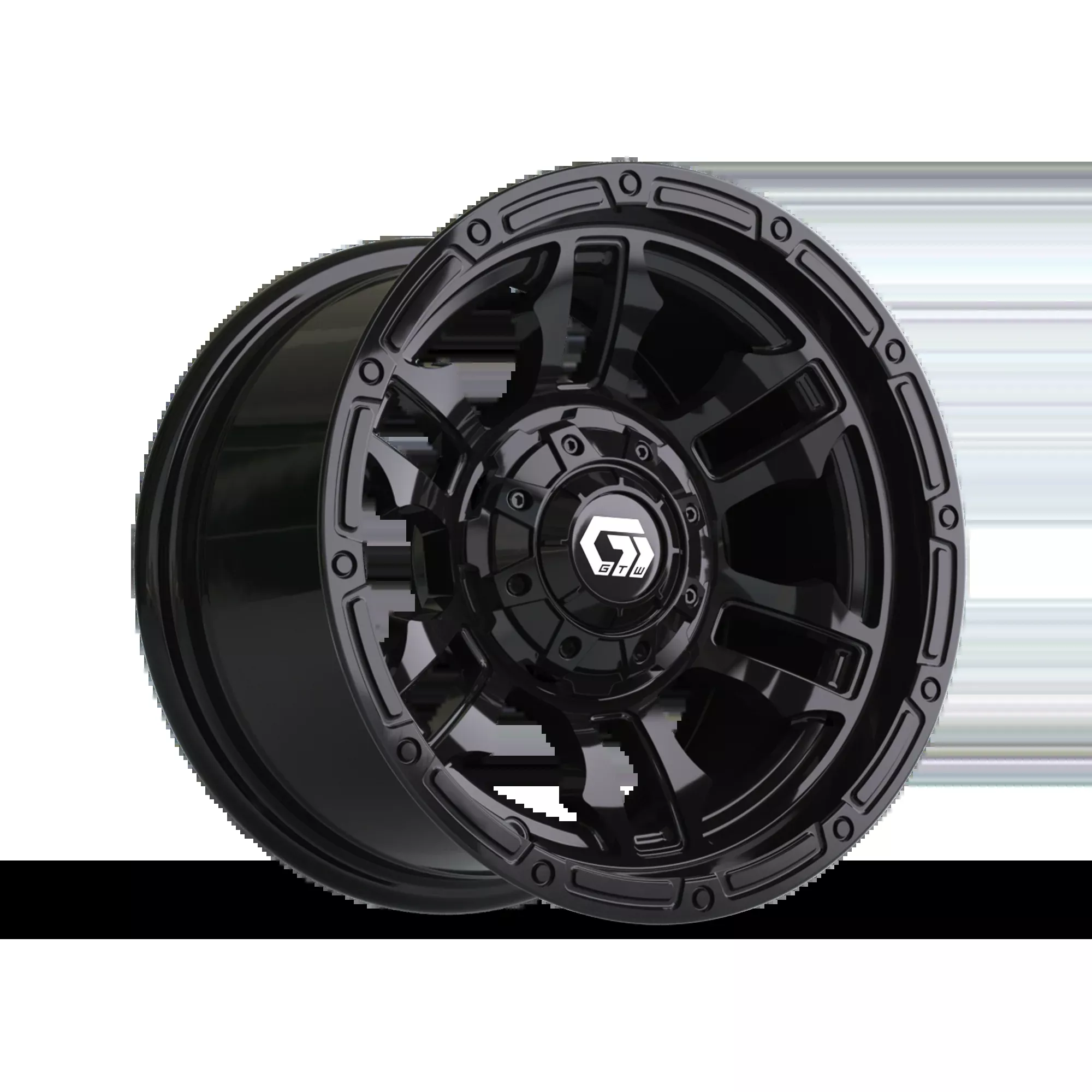 12" GTW Shogun Gloss Black Wheel