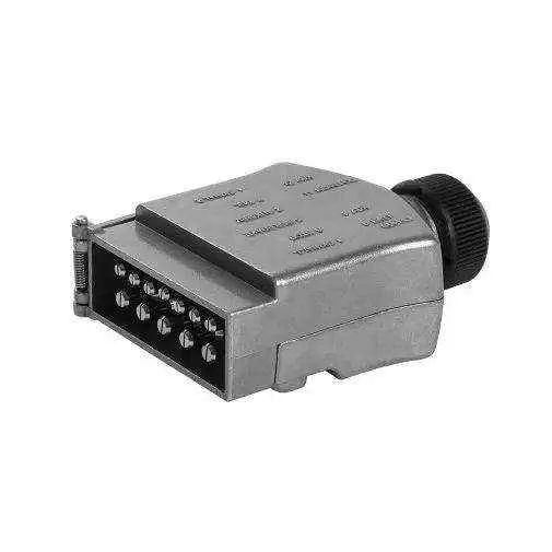 12 Pin Male Trailer Plug Non-Lead Alloy