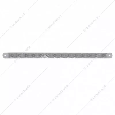 12"Red 14 LEDS with Clear Lens Sequential Light Bar Only