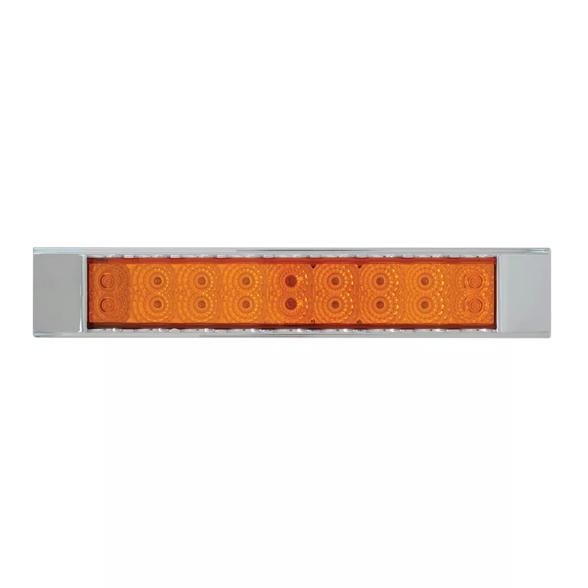 12″ Spyder LED Light Bar Amber Clear With Bezel