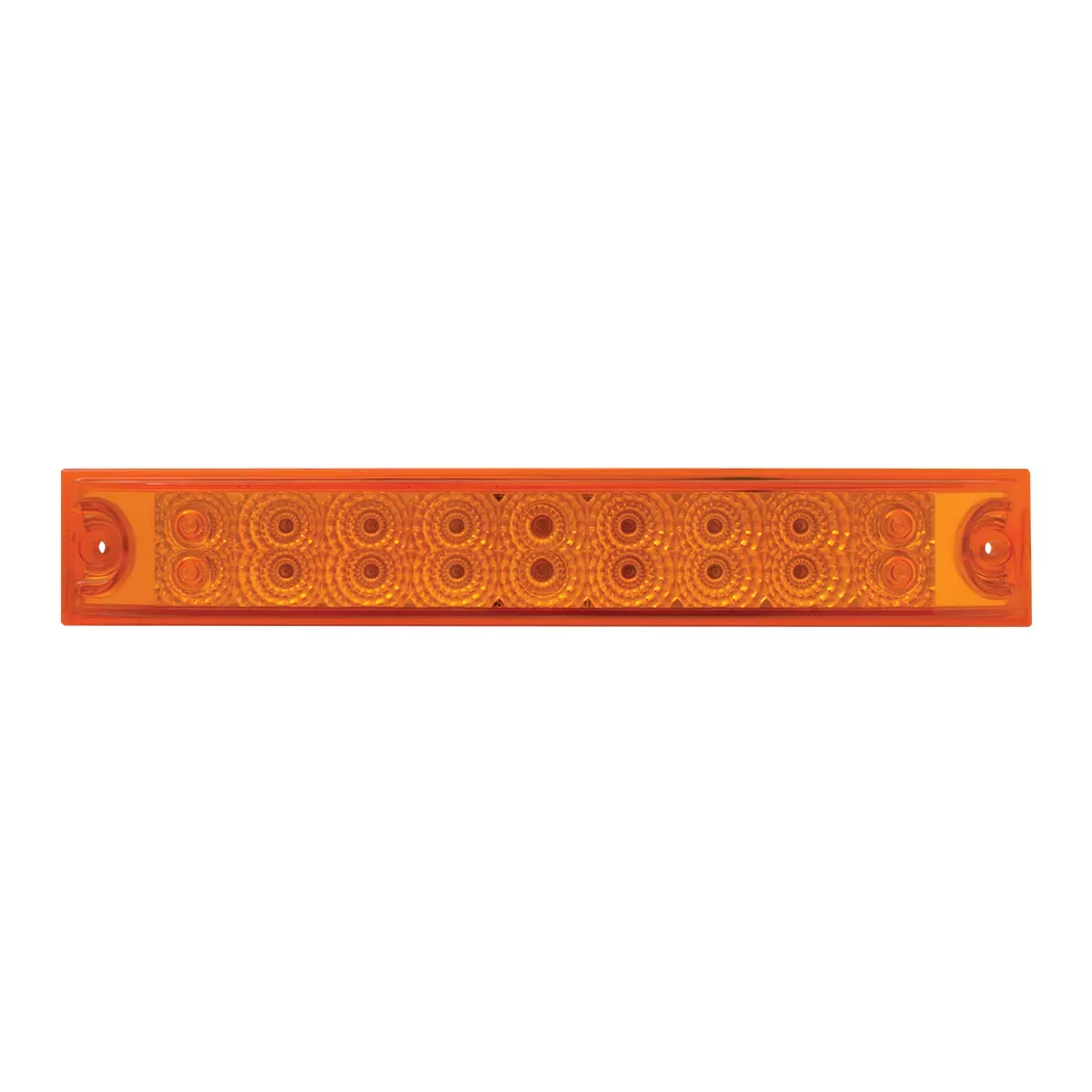 12″ Spyder LED LightAmber Amber No Bezel