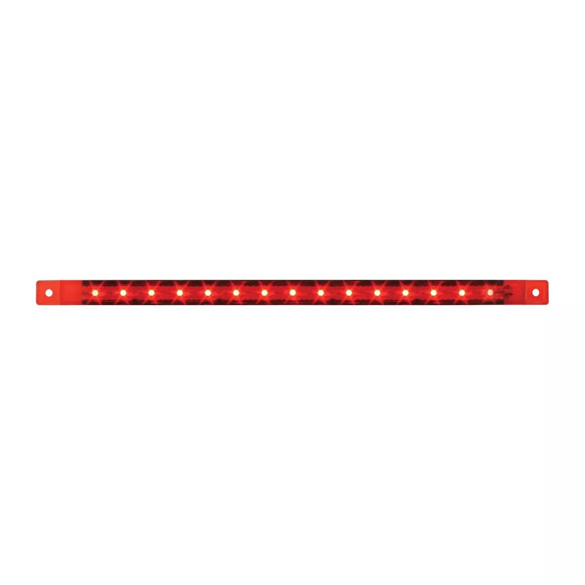 12″ Ultra Thin LED Marker Light BarRed Red