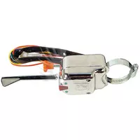 12 Volt Turn Signal Switch - Column Mount.>>CHROME OR BLACK<<