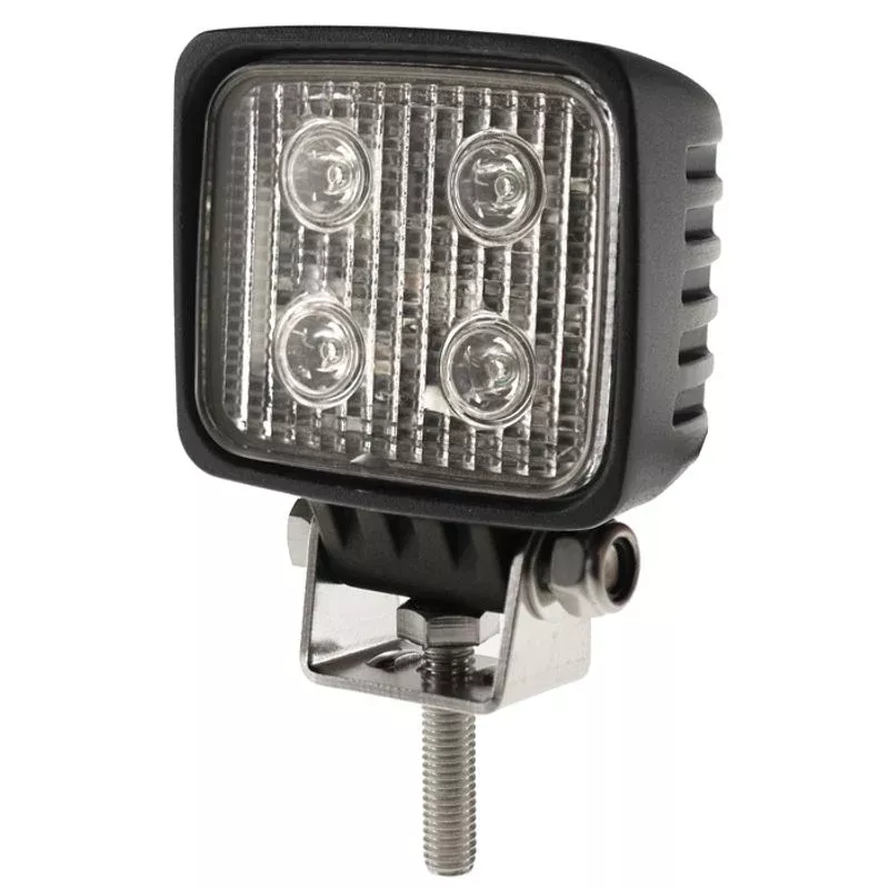 12W LED Work Light 15° Flood Beam 9-36V 800lm IP67