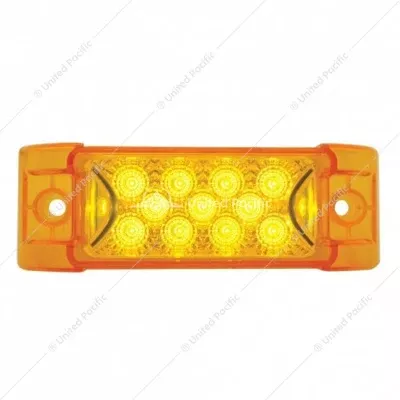 13 LED Amber/Amber Reflector Rectangular Light ( Clearance/Marker)