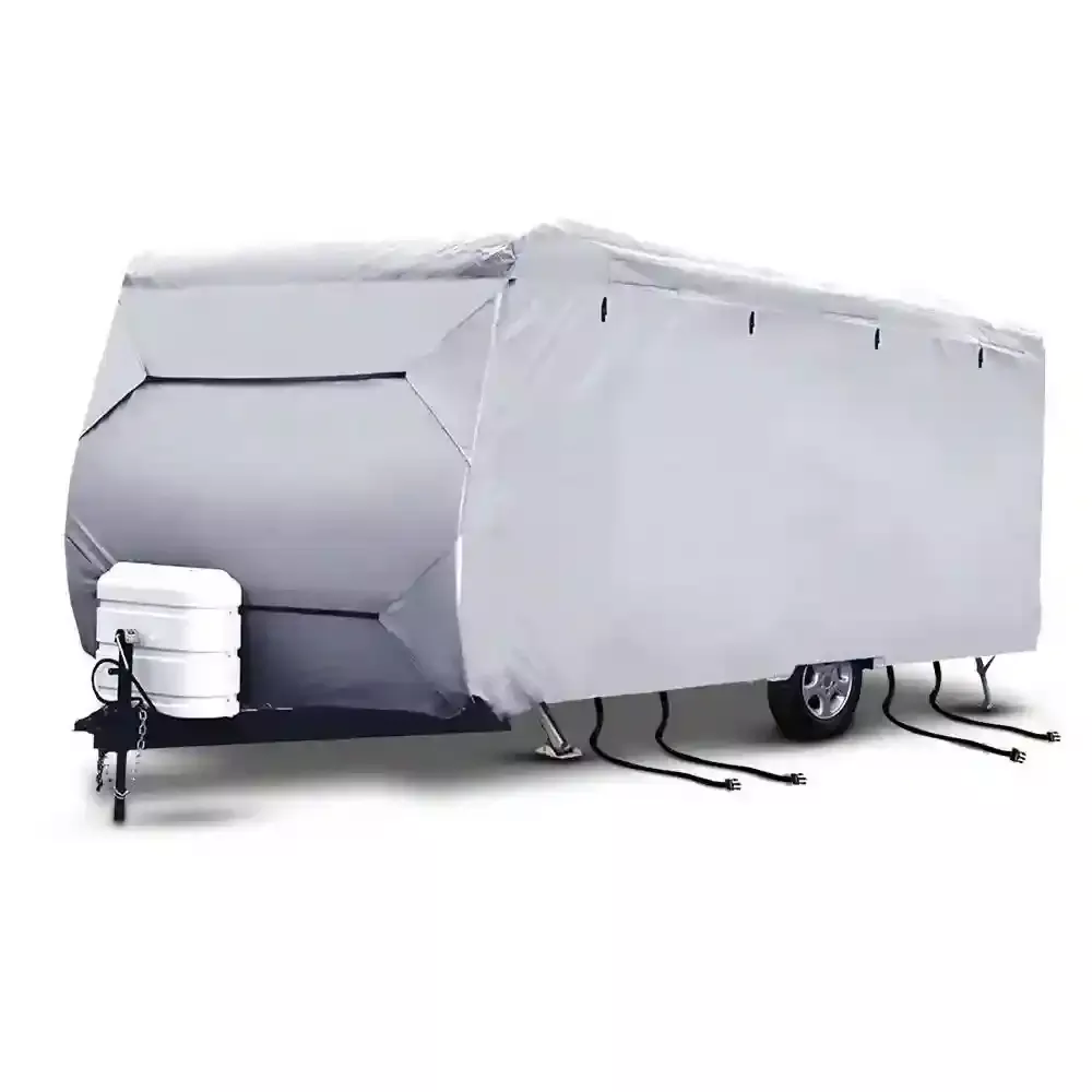 14-16Ft Caravan Cover Campervan 4 Layer UV Water Resistant