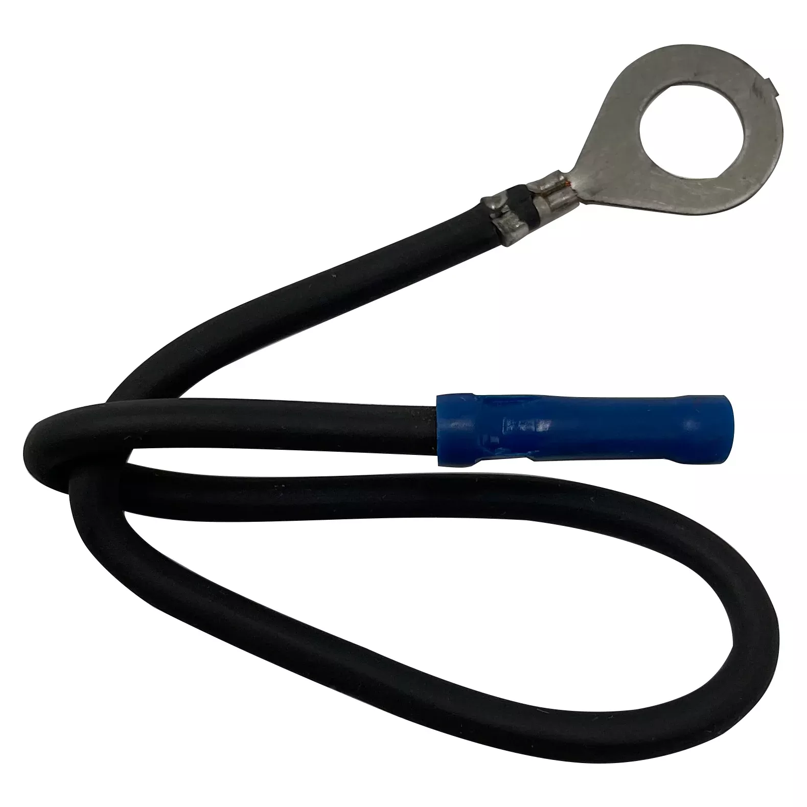 14 AWG Fusible Link - GM Starter Solenoid - 3/8" Ring - Black - 1 or 2 Pack
