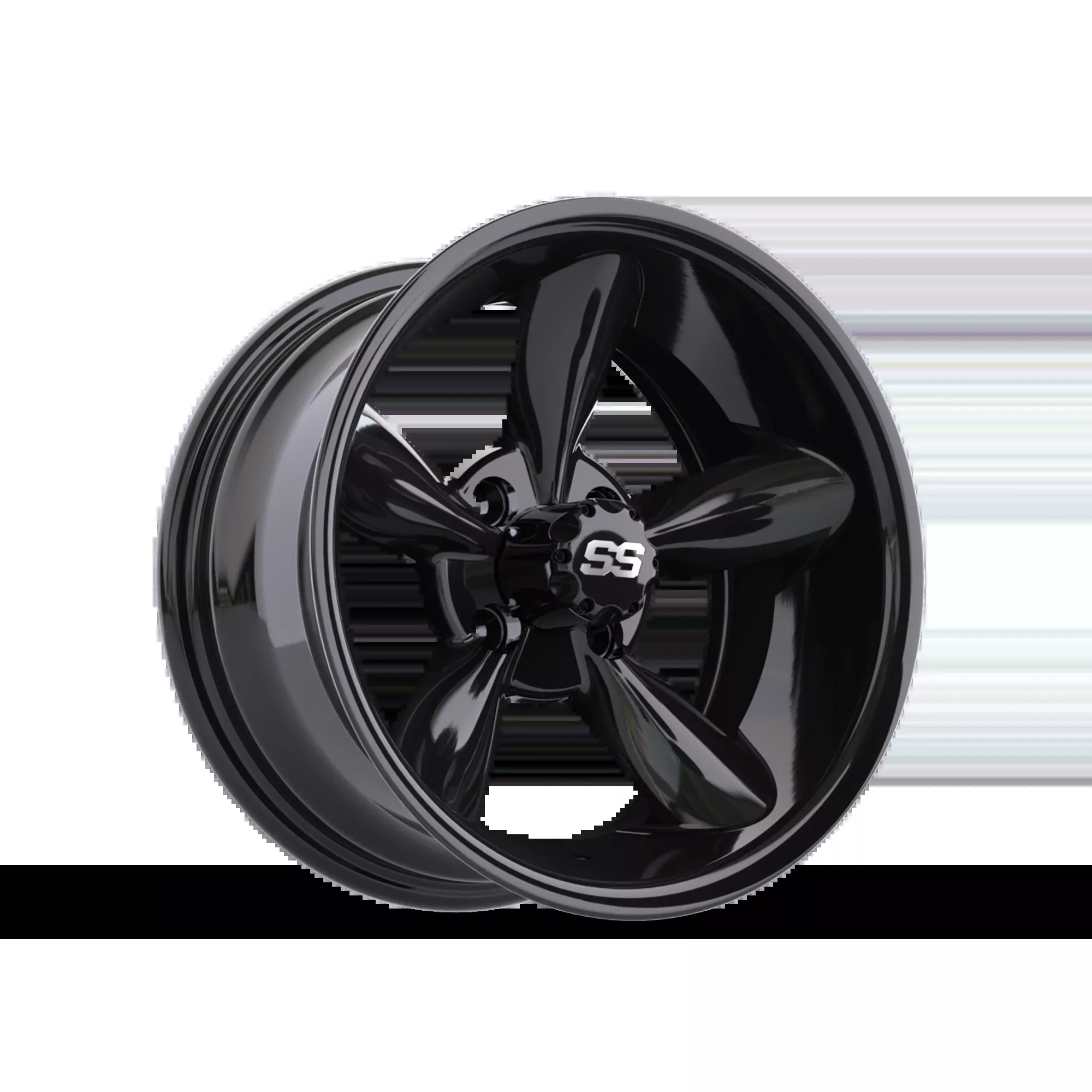 14" GTW Godfather Black Wheel