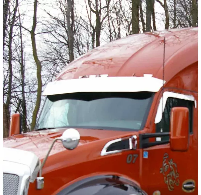 14" Kenworth W900 Curved with bolt 16 Beye