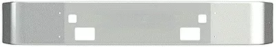 14"Volvo VNl Setback Axle Bumper 2004-2012, with Vent, Fog*