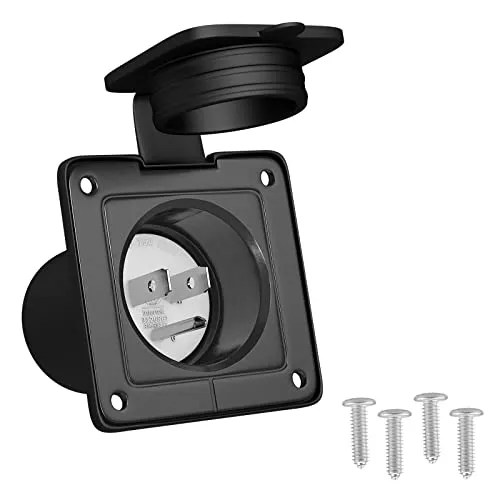 15 Amp 125 Volt Flanged Inlet