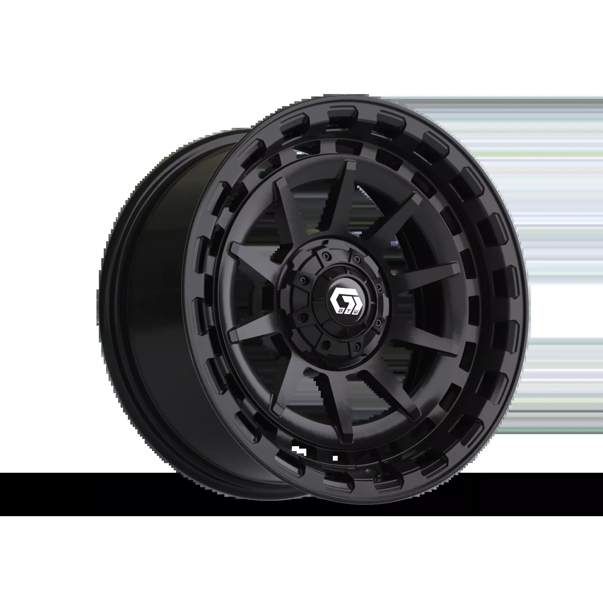 15" GTW Barricade Gloss Black Wheel