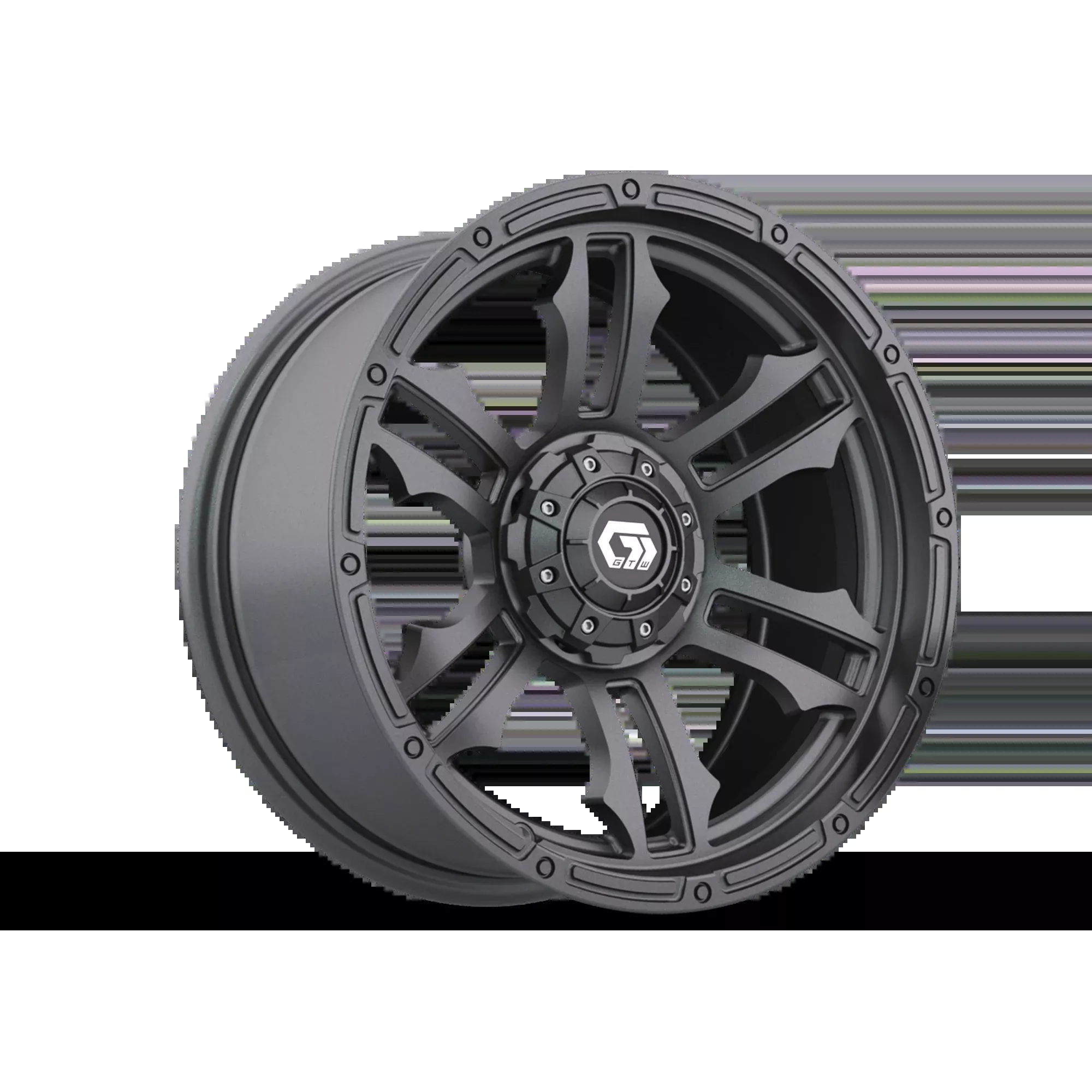 15" GTW Shogun Gloss Gunmetal Wheel