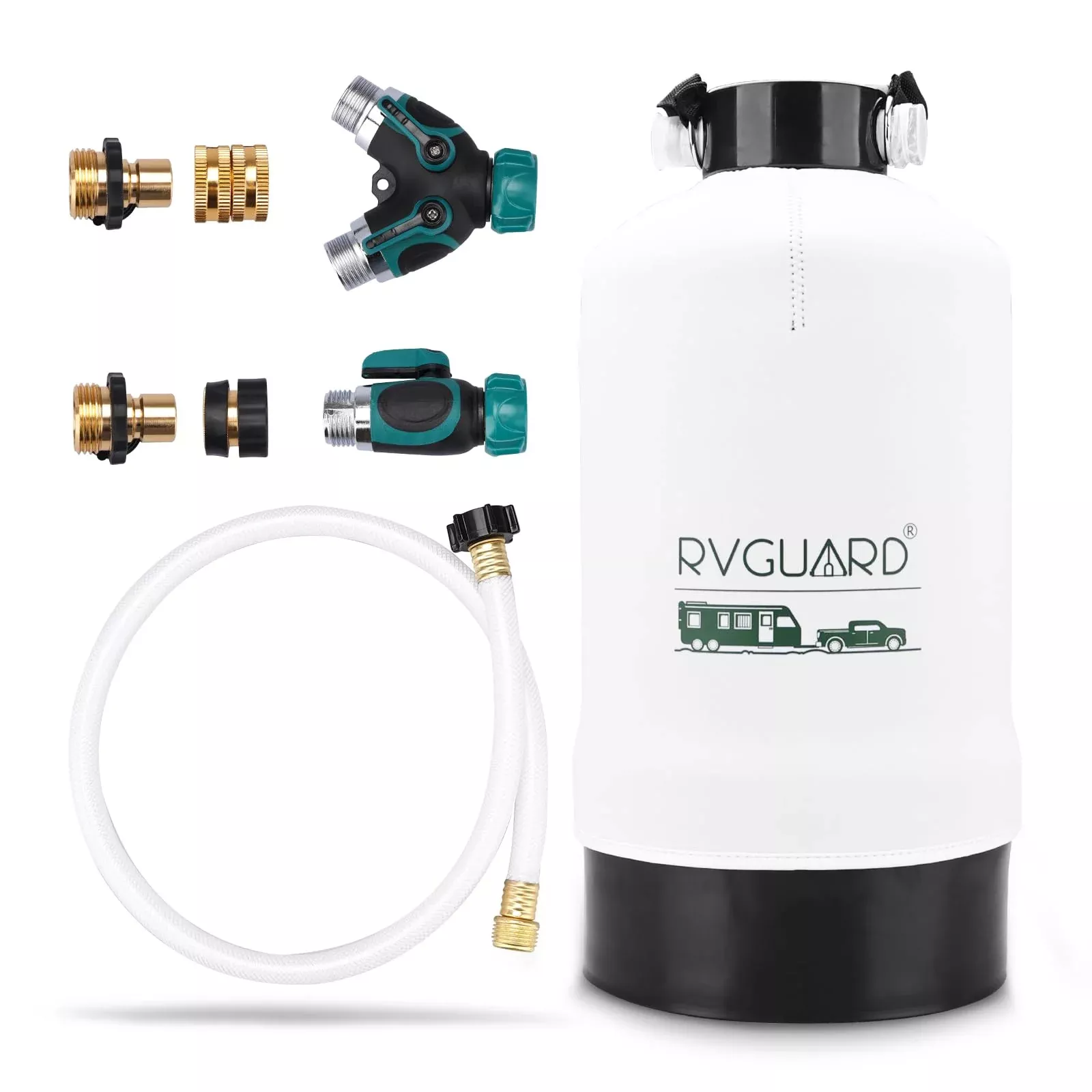 16,000 Grains Portable RV Water Softener