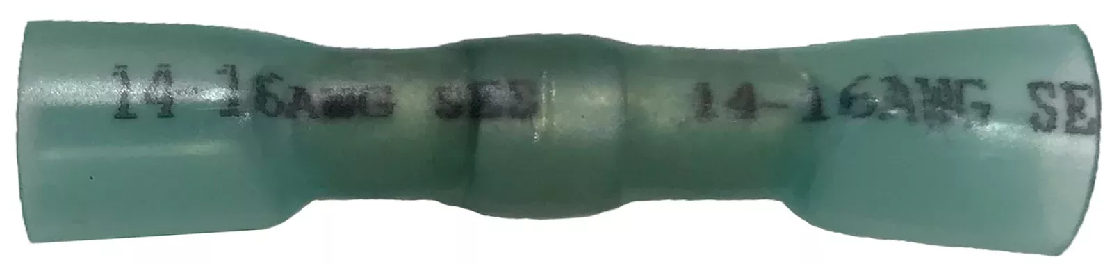 16-14 AWG Heat Shrink Butt Connectors - Crimp & Solder Terminals - 10 to 500 Pack