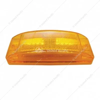16 LED Rectangular Clearance / Marker Light With Reflective Lens