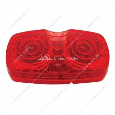 16 Red LED/Red Lens 4" X 2" Rectangular Light (Clearance/Marker)