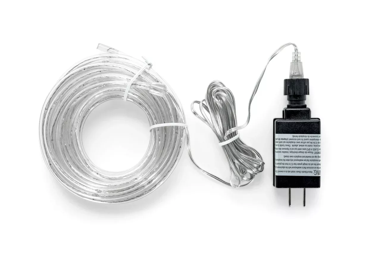 16' White LED Rope Light