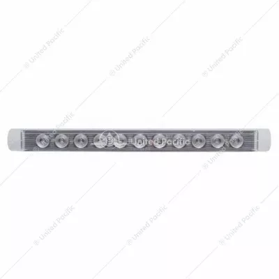 17" Red Clear 11 LED Light Bar Without Bezel(Stop, Turn, Tail)