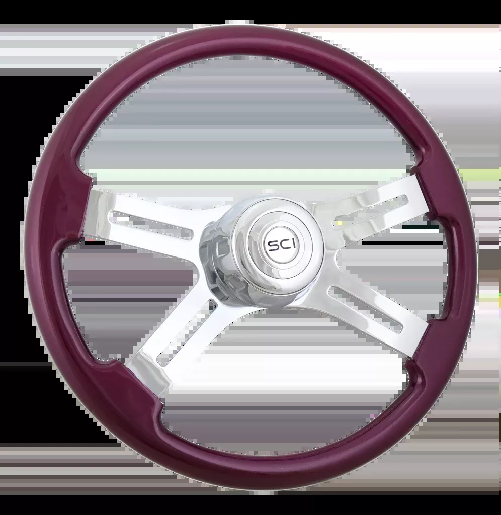 18" ClassicSteering Wheel- PURPLE