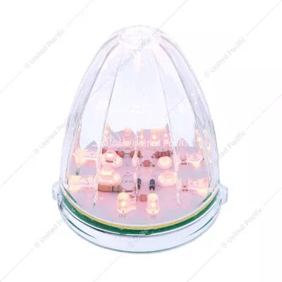 19 Amber LED/Clear Lens Watermelon Grakon 1000 Cab Light