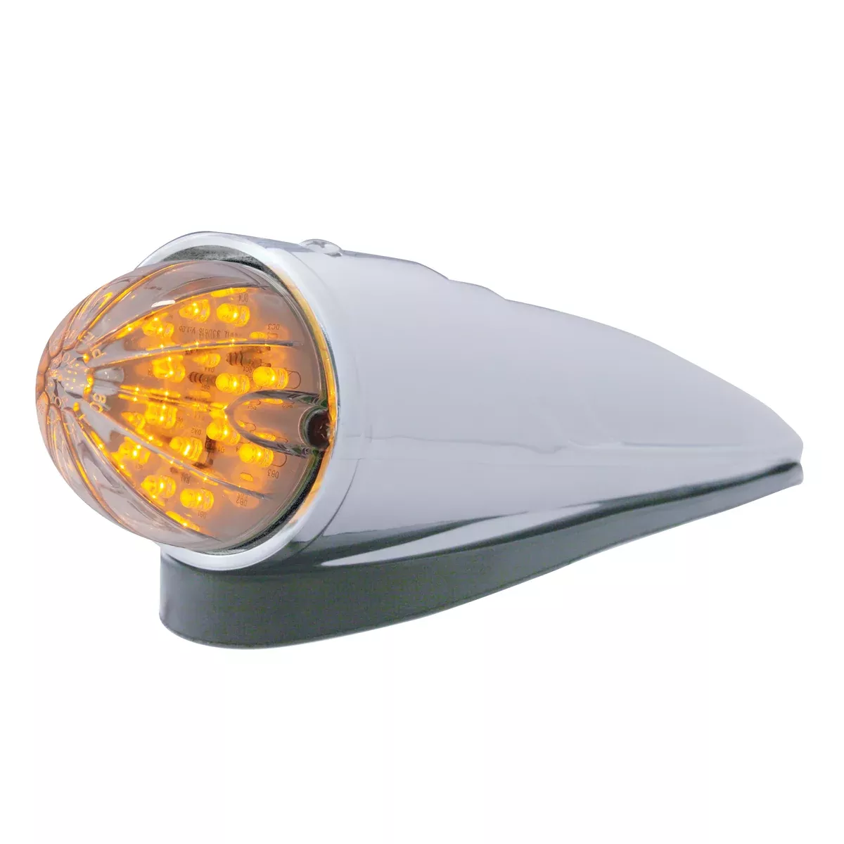 19 Amber LED/Clear Lens Watermelon Grakon 1000 Style Cab Light Kit - Amber LED/Clear Lens