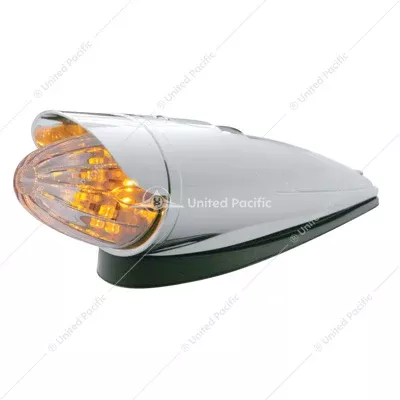 19 LED Watermelon Grakon 1000 Cab Light Kit With Visor - Amber LED/Clear Lens