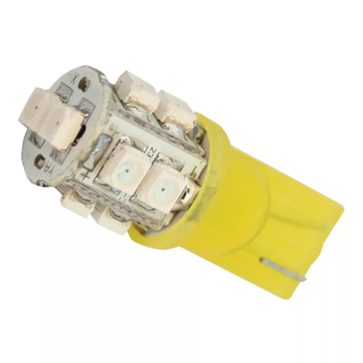 194 168 Tower Style 10 LED Light Bulb- Amber (Pair)