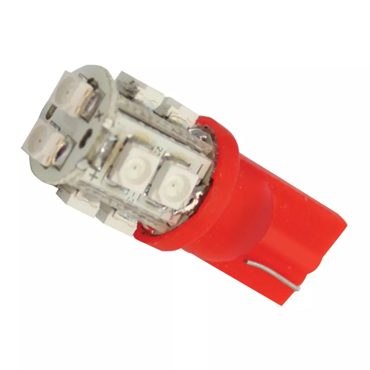 194 168 Tower Style 10 LED Light Bulb Red