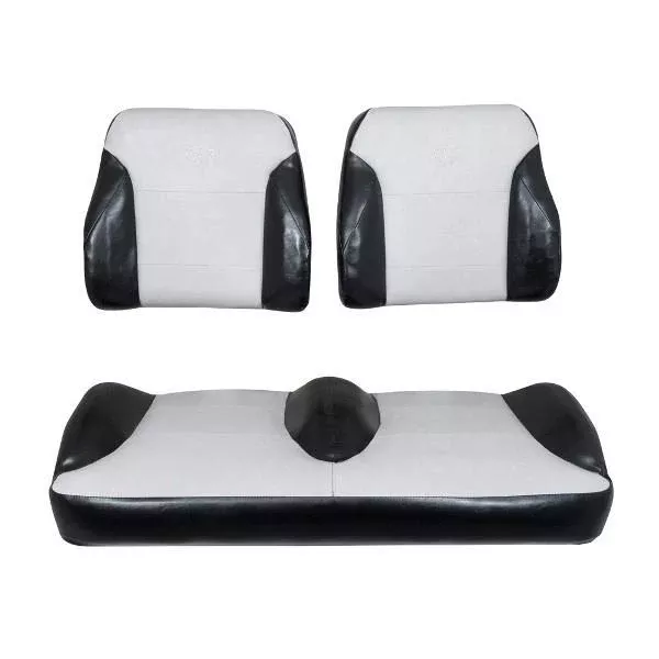 1994.5-03 EZGO TXT - Suite Seats Black and SilverSeats