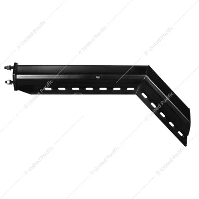 2-1/2" BOLT PATTERN 30" BLACK 45-DEGREE ANGLED HEAVY DUTY MUD FLAP HANGERS