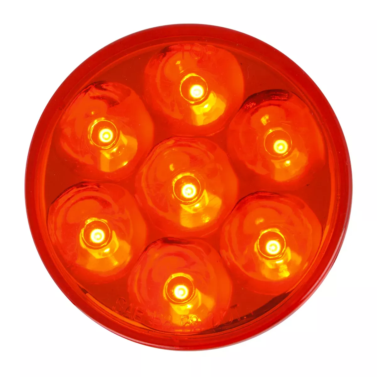 2 1/2″ Dual Function Pearl LED Light Red/Red