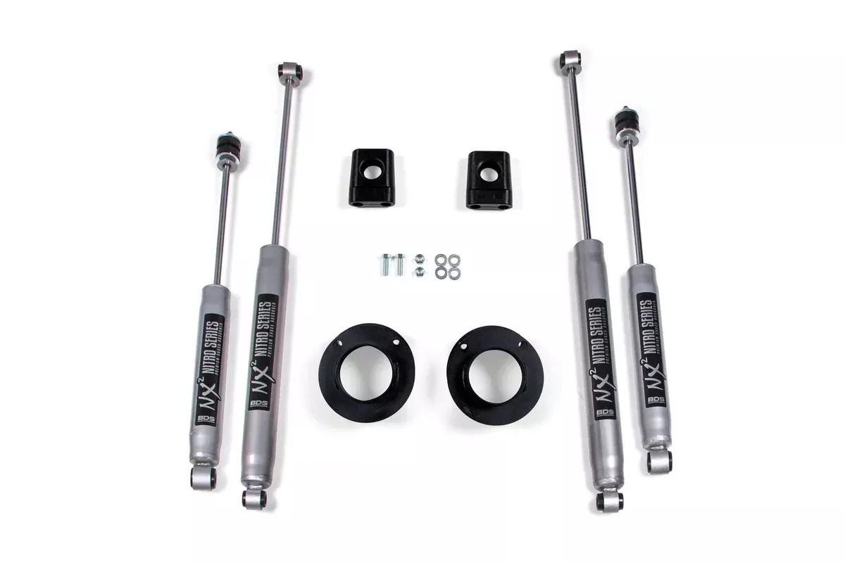 2" FRONT LEVELING KIT W/ NX2 SHOCKS 13-26 RAM 3500 4WD-BDS694H