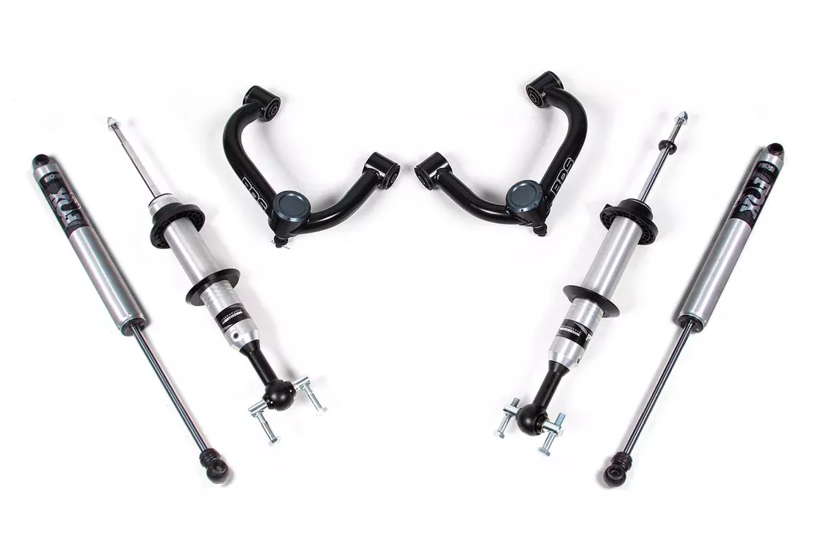 2" LEVELING KIT W/ FOX 2.0 STRUTS & SHOCKS 14-20 F150 4WD-BDS1553FSR