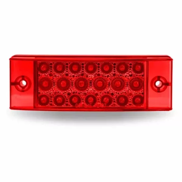 2" x 6" Red Marker Light 20 LED