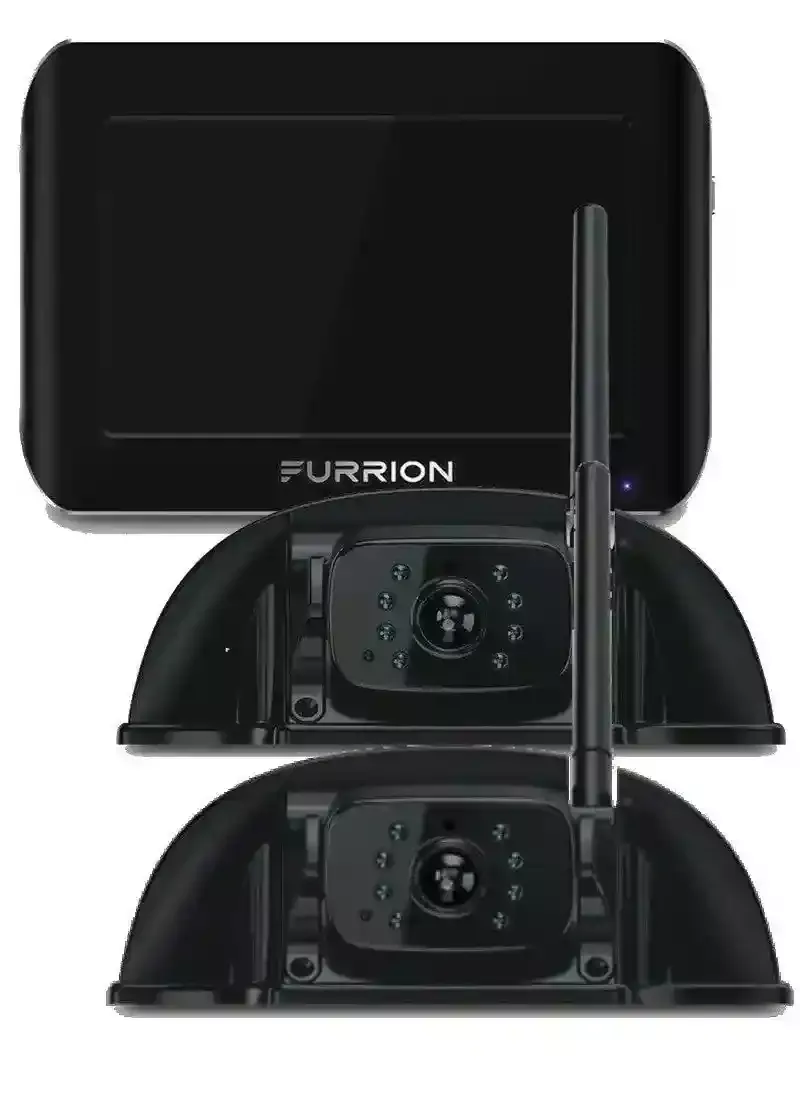 2 x Furrion Vision S Rear-Vision Cameras with 1 x 7" Display- Digital Wireless..