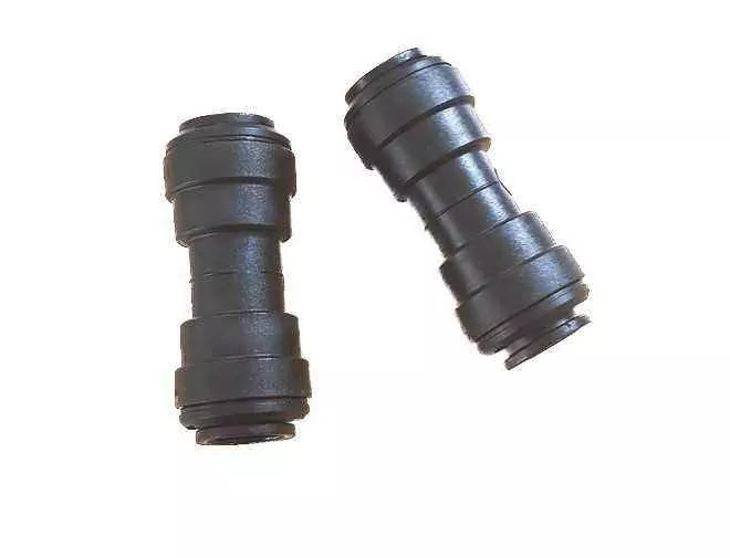 2 x John Guest Caravan fittings 12mm x 12mm Straight Connector