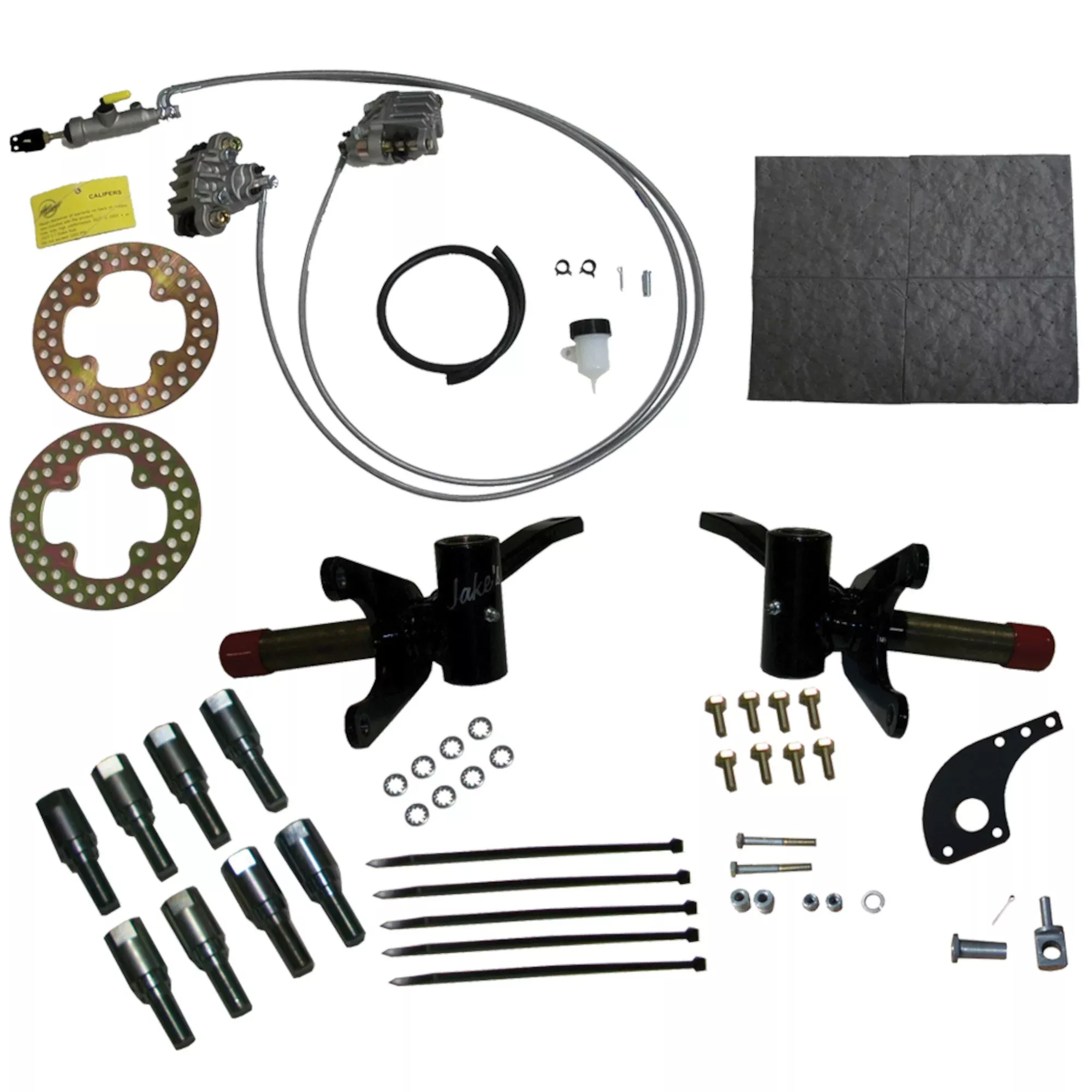 2008-Up EZGO RXV Electric - Jake's Non-Lifted Brake Kit